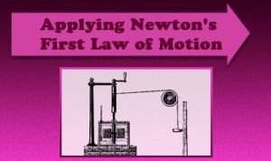 Newton’s first Law of Motion
