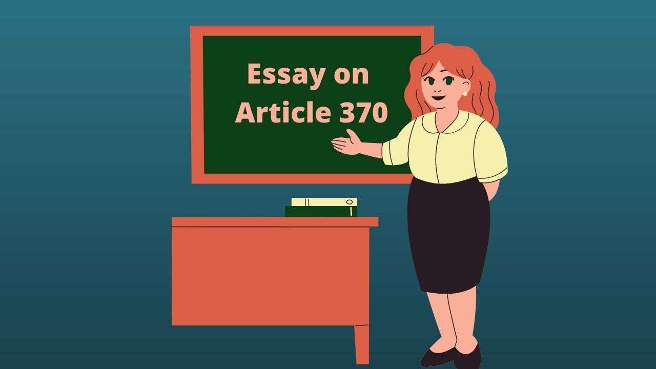 art 370 essay