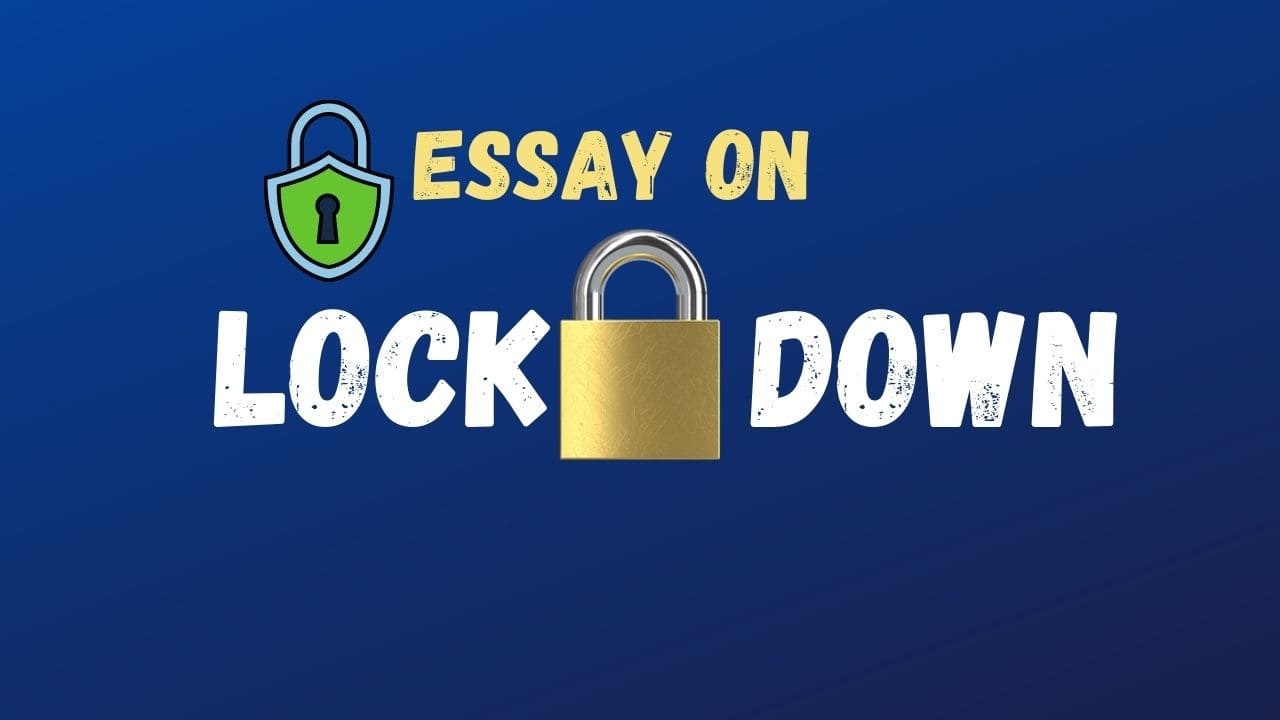 title for lockdown essay