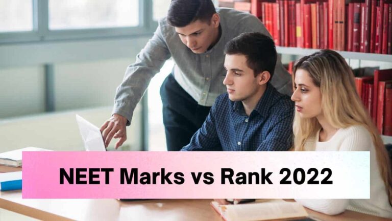 NEET Marks Vs Rank 2022 (Check Your NEET Rank) - CBSE Digital Education