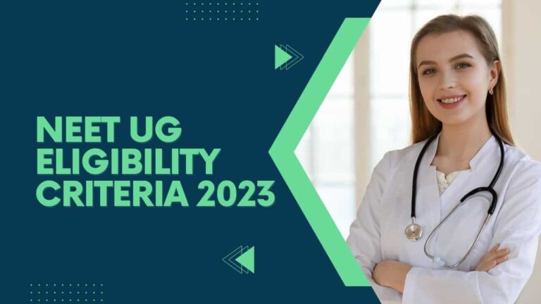 Neet Ug Eligibility Criteria 2023 Age Limit Educational Qualification Number Of Attempts 1865